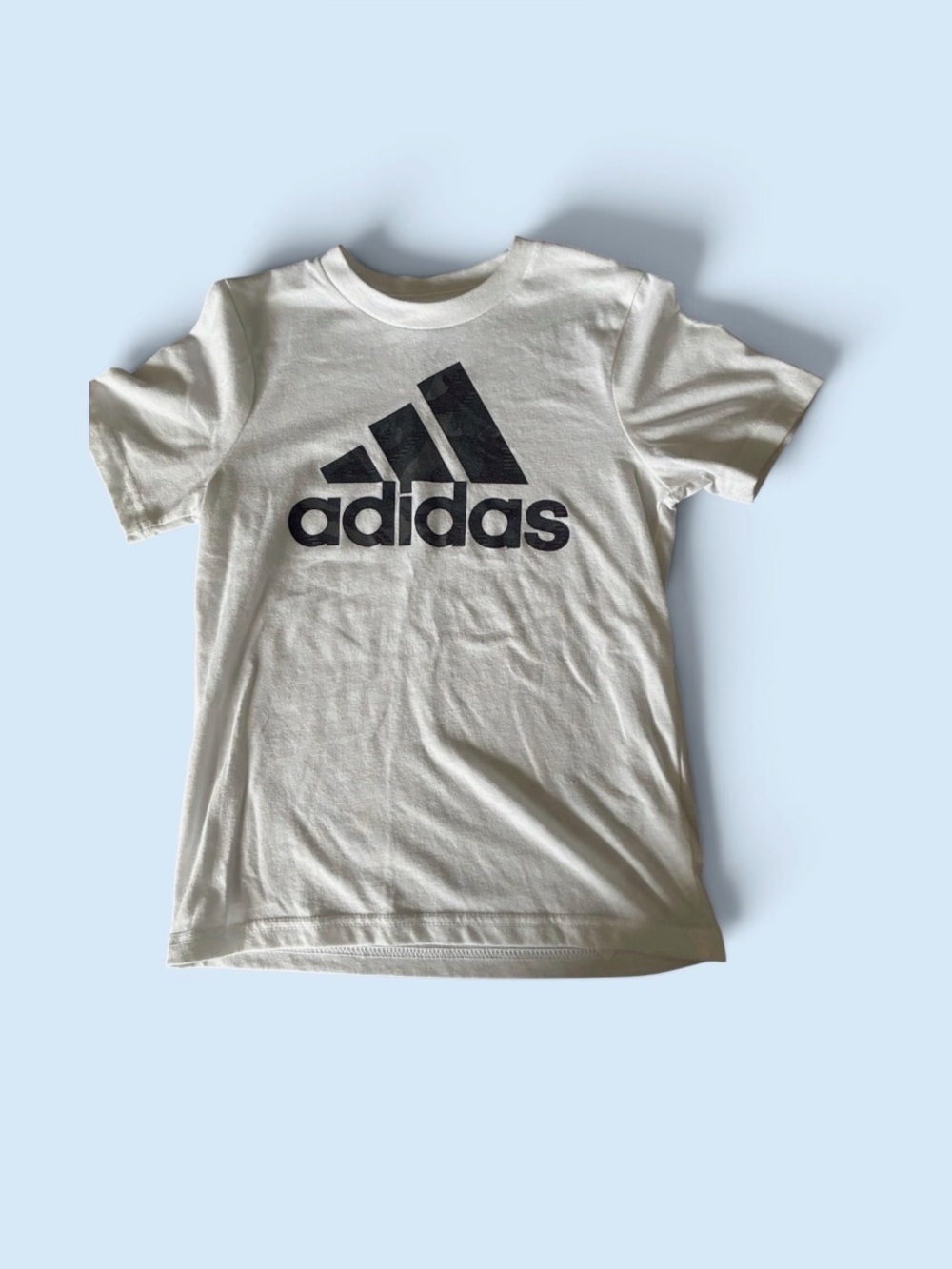 adidas White Tee for Kids